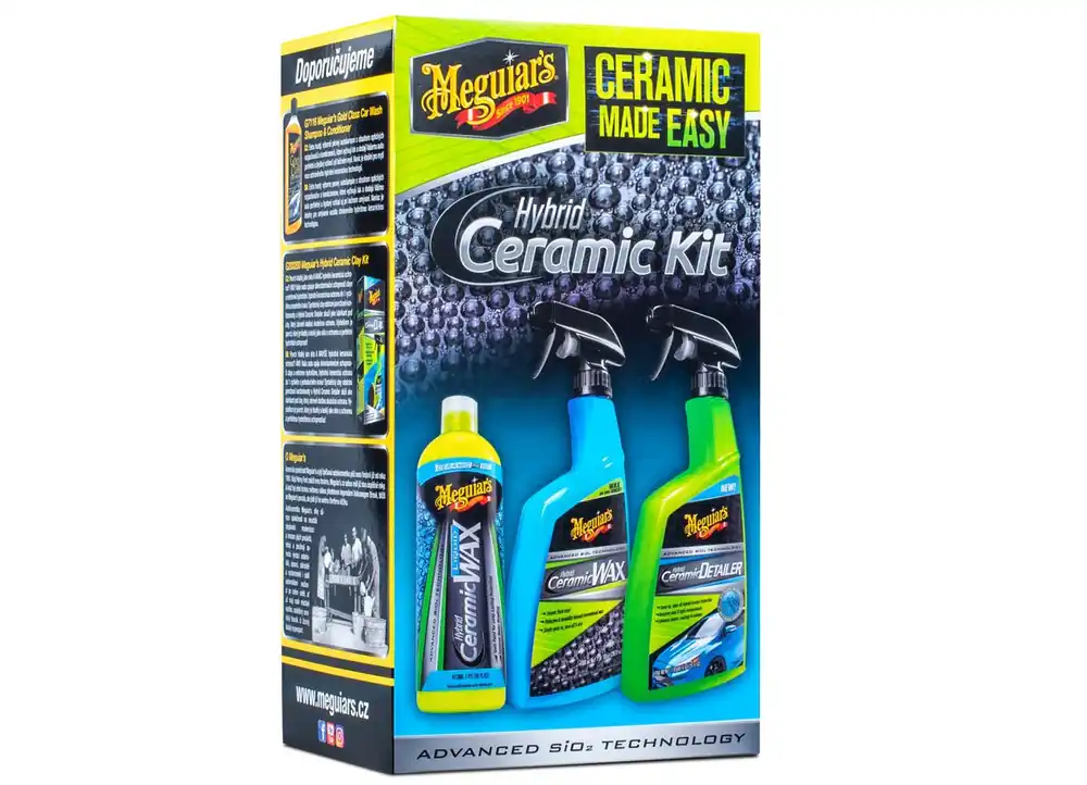 Meguiar's Hybrid Ceramic Kit - sada hybridní keramické autokosmetiky pro ochranu a údržbu laku Nízká Cena