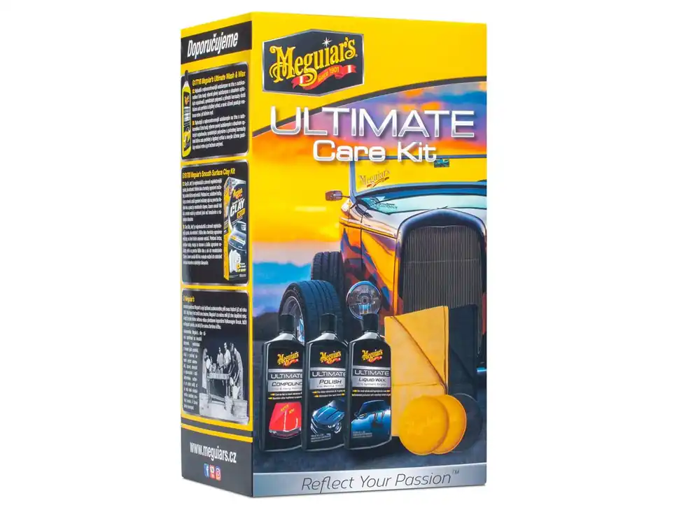 Finální Výprodej Meguiar's Ultimate Care Kit - kompletní sada pro renovaci, leštění a ochranu laku