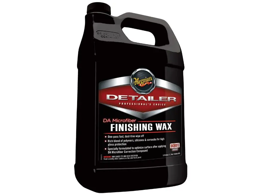 Meguiar's DA Microfiber Finishing Wax - finišovací leštěnka s polymerovým voskem, objem: 3,78 l Objednat Nyní