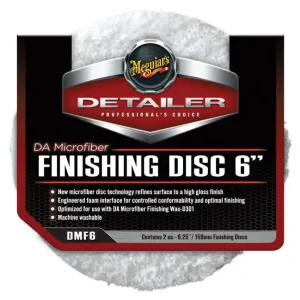 Meguiar's DA Microfiber Finishing Disc 6" - finišovací mikrovláknový kotouč, 6palcový (2 kusy) Nová Kolekce