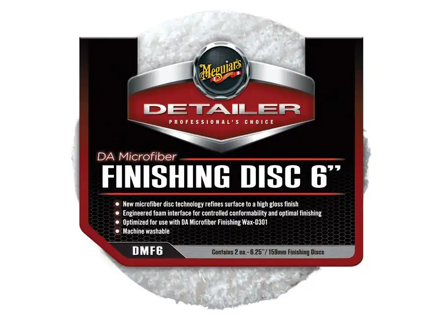 Meguiar's DA Microfiber Finishing Disc 6" - finišovací mikrovláknový kotouč, 6palcový (2 kusy) Nová Kolekce