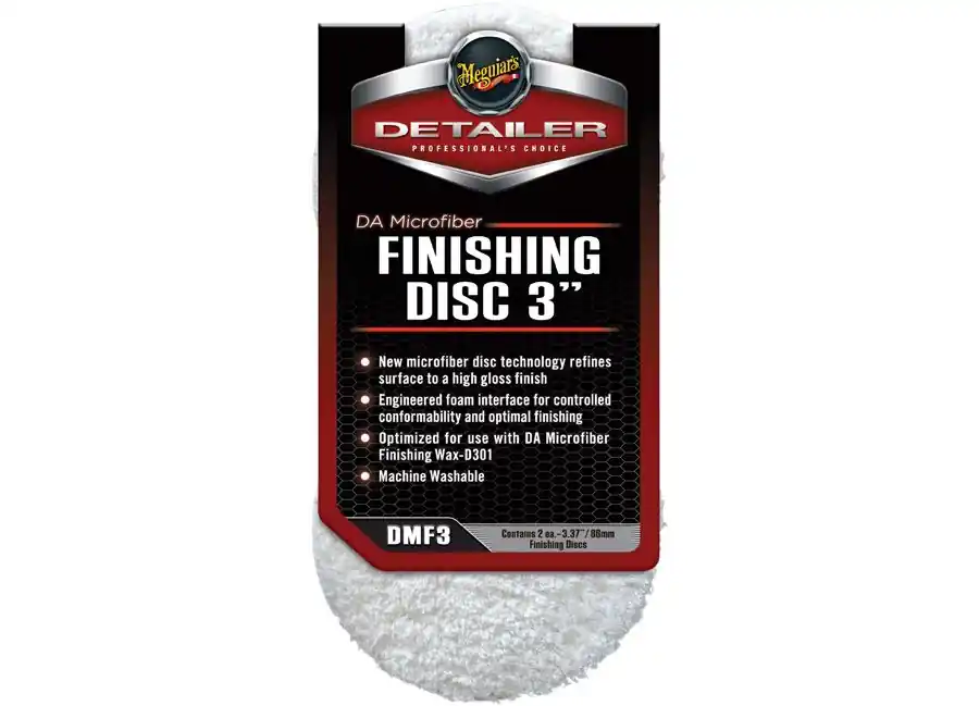 Meguiar's DA Microfiber Finishing Disc 3" - finišovací mikrovláknový kotouč, 3palcový (2 kusy) Nová Kolekce