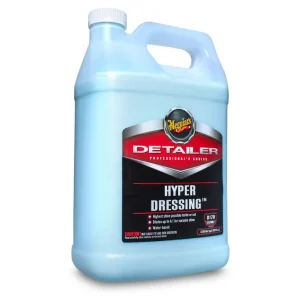 Finální Výprodej Meguiar's Hyper Dressing - profesionální ochrana plastů, vinylu a gumových povrchů s volitelným výsledným finišem, 3,78 l