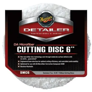 Oblíbený Meguiar's DA Microfiber Cutting Disc 6" - lešticí mikrovláknový kotouč, 6palcový (2 kusy)