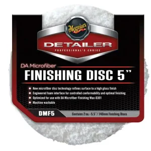 Autentický Meguiar's DA Microfiber Finishing Disc 5" - finišovací mikrovláknový kotouč, 5palcový (2 kusy)