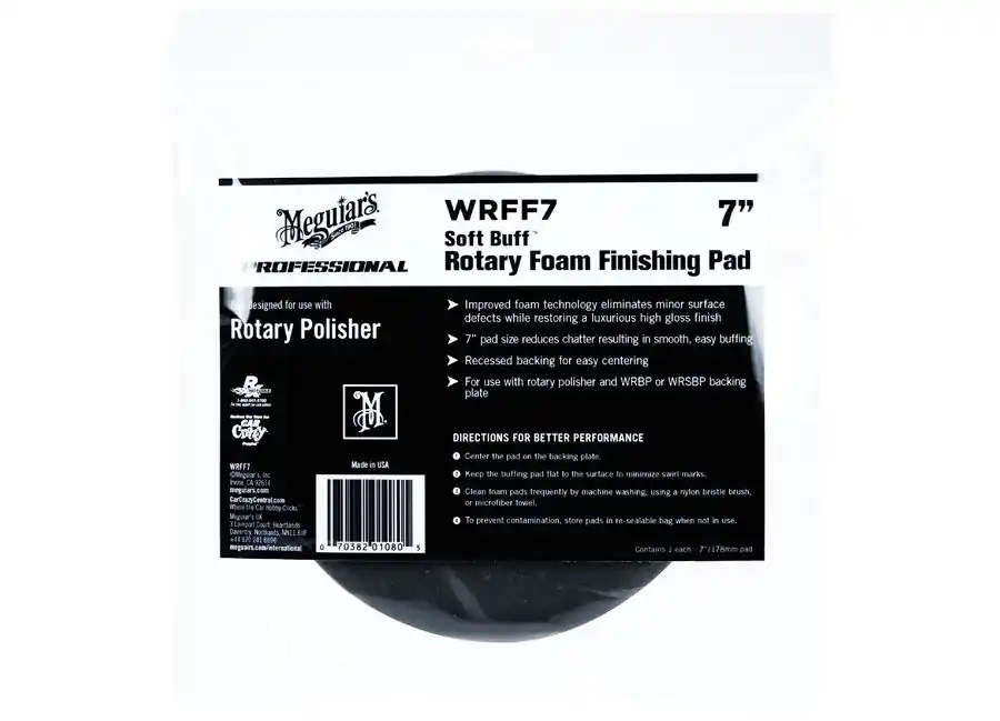 Top Prodej Meguiar's Soft Buff Rotary Foam Finishing Disc 7" / 175 mm - finišovací a voskovací kotouč pro rotační leštičku (měkký), 7palcový