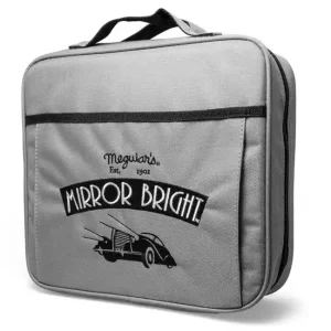 Meguiar's Mirror Bright Bag - taška na autokosmetiku s motivem řady Mirror Bright, 31 cm x 29 cm x 9 cm Omezená Nabídka