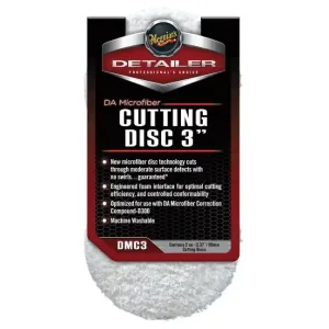 Meguiar's DA Microfiber Cutting Disc 3" - lešticí mikrovláknový kotouč, 3palcový (2 kusy) Top Prodej
