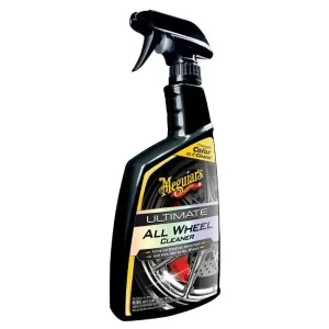 Akce Meguiar's Ultimate All Wheel Cleaner - náš nejúčinnější, pH neutrální čistič na kola s přebarvováním do ruda, 709 ml