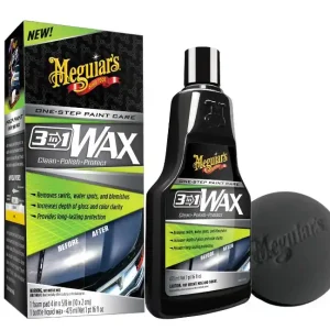 Značkový Meguiar's 3-in-1 Wax - leštěnka s voskem 3 v 1, 473 ml