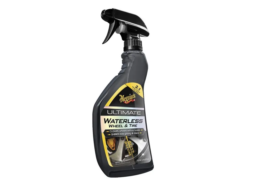 Výhodná Nabídka Meguiar's Ultimate Waterless Wheel & Tire - bezoplachový čistič kol (bez použití vody) + lesk na pneumatiky v jednom, 709 ml