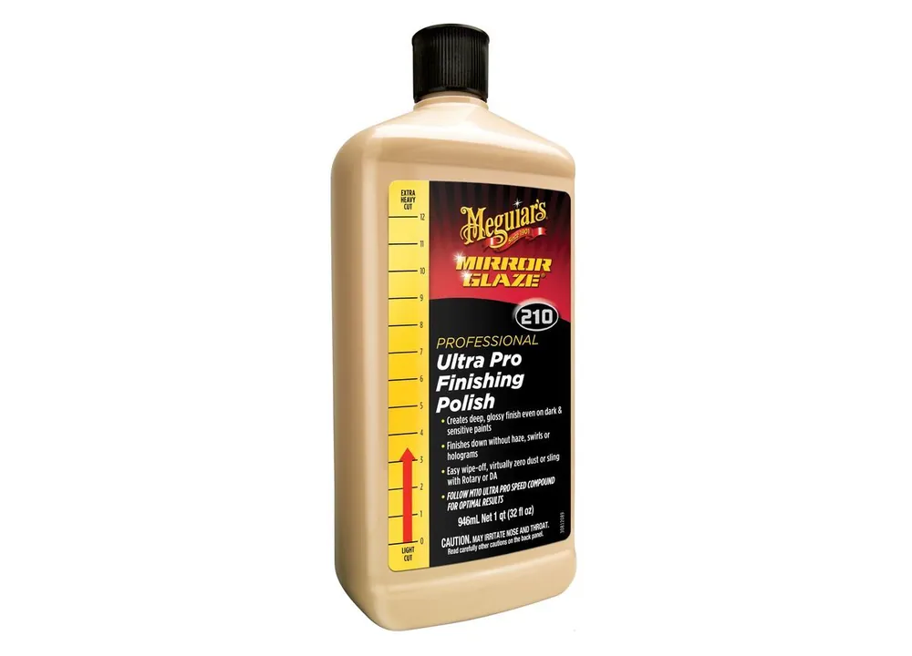 Poslední Šance Meguiar's Ultra Pro Finishing Polish - špičková profesionální finišovací leštěnka pro maximální lesk, s nízkým obsahem super-mikroabraziv, objem: 946 ml