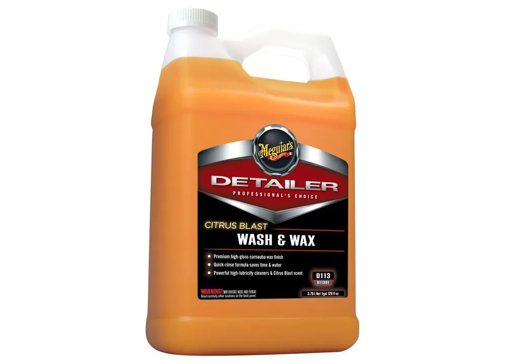 Meguiar's Citrus Blast Wash & Wax - špičkový profesionální autošampon s voskem a citrusovou vůní, 3,79 l Cenově Výhodný