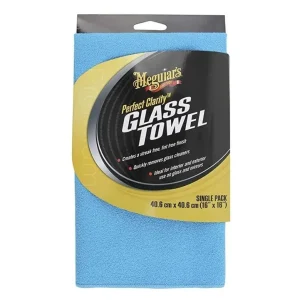 Koupit Online Meguiar's Perfect Clarity Glass Towel - mikrovláknová utěrka na okna a skla, 40 cm x 40 cm