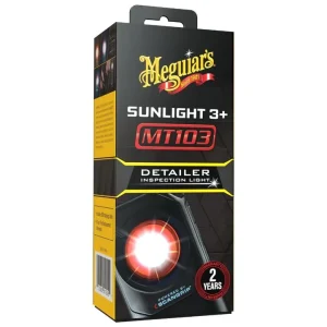 Doprava Zdarma Meguiar's Sunlight 3+ - detailingová lampa pro hledání defektů laku, nastavitelná teplota světla a intenzita