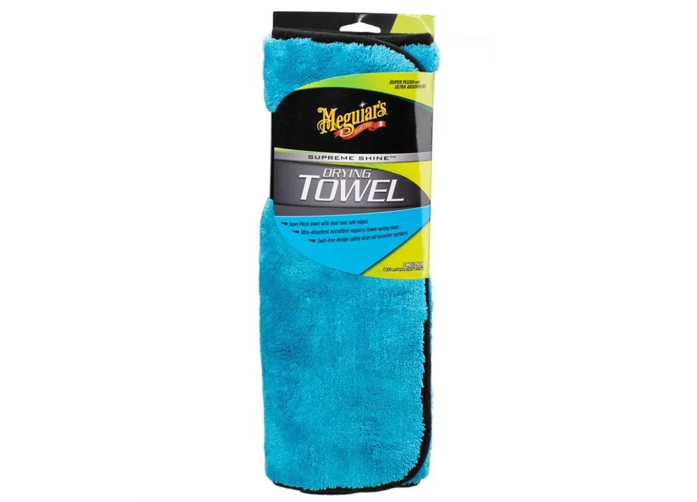Meguiar's Supreme Shine Drying Towel - extra hustý a savý sušicí ručník z mikrovlákna, 55 x 40 cm Cenová Bomba