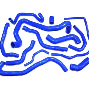 Vysoce Kvalitní Hadicový kit Jap Parts Audi S3 / TT / Seat Leon 1.8T 210/225PS - modré