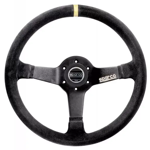 Volant Sparco R345 Monza 350mm - černý/černý - semiš Must-Have