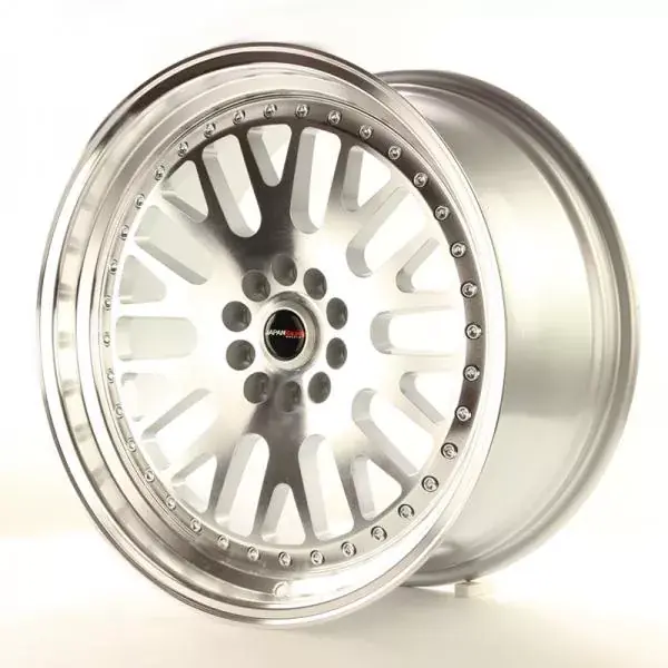 Cenově Výhodný Alu kolo Japan Racing JR10 19x9,5 ET30 5x112/114 Machined Silver