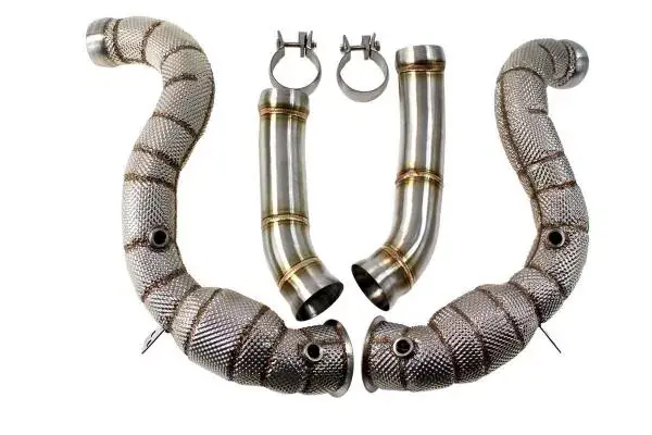 Downpipes s náhradami katalyzátorů TurboWorks Mercedes C-Klasse W205 C63 / C63S AMG 4.0 Turbo V8 (15-) Super Cena