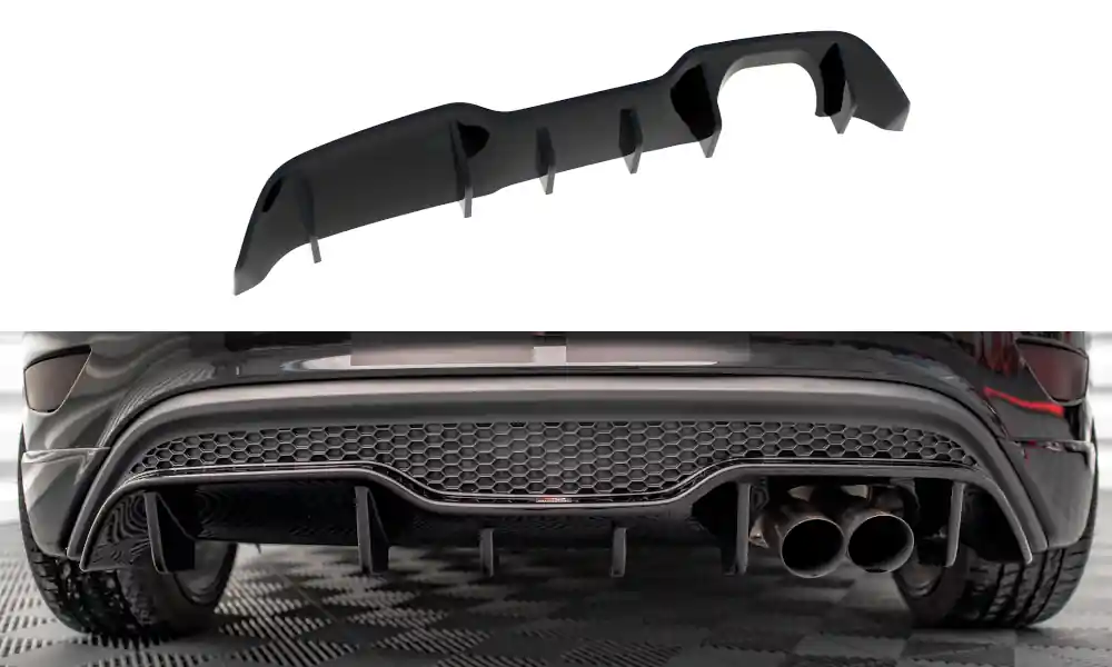 Středový spoiler pod zadní nárazník Ford Fiesta ST (5 door version) Mk7 facelift Přímo Od Výrobce