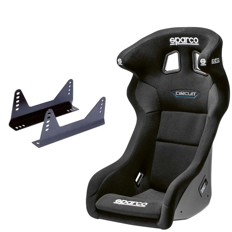 Pouze Dnes Sparco Racing Seat Circuit QRT + ocelová konzola (3151ST)
