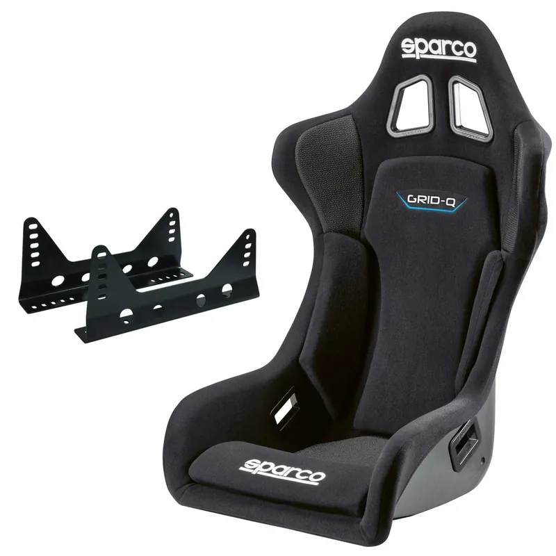 Závodní sedadlo Sparco Grid-Q + ocelová konzola (3007ST) Nízká Cena