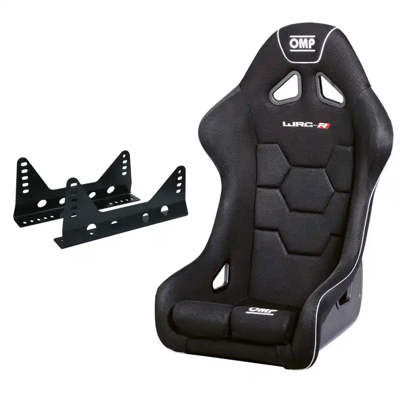OMP závodní sedadlo WRC-R XL + ocelová konzola (3007ST) Akční Nabídka