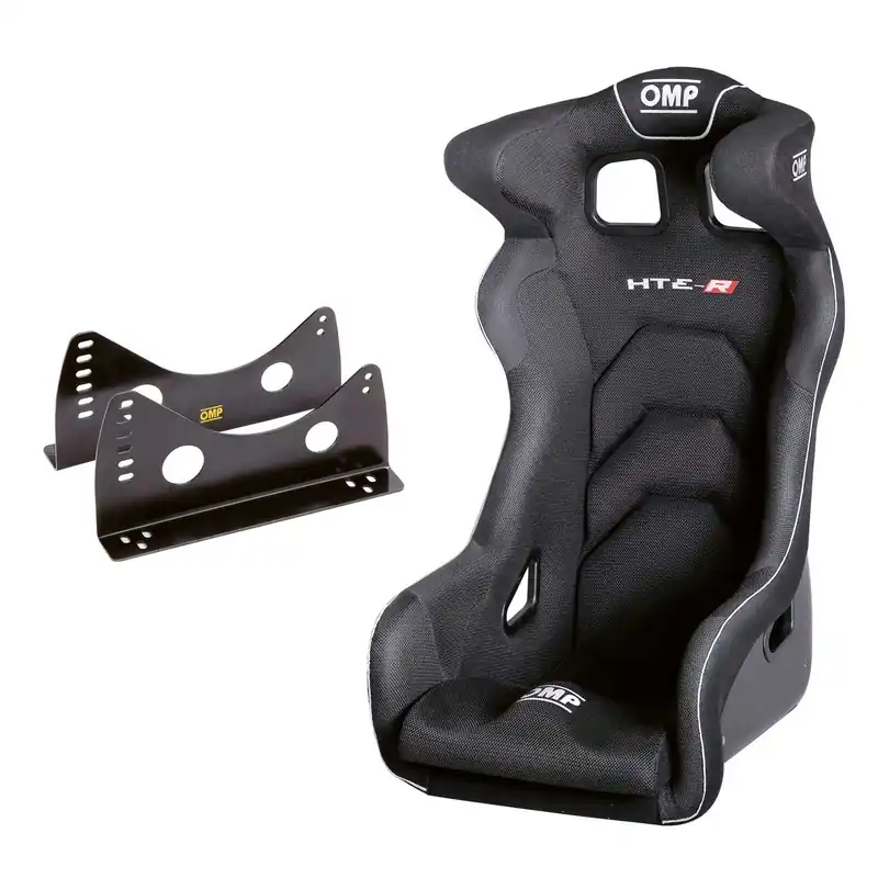 OMP závodní sedadlo HTE-R XL + ocelová konzola (3167) Super Cena