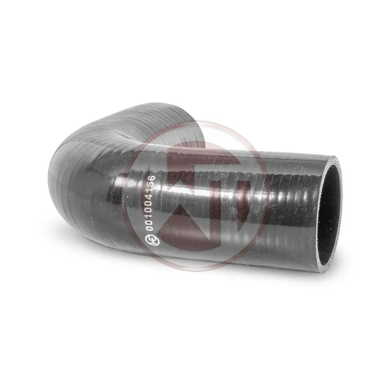 Doprava Zdarma 76 mm (3) Silikonová hadice 90 ° ohýbání černé