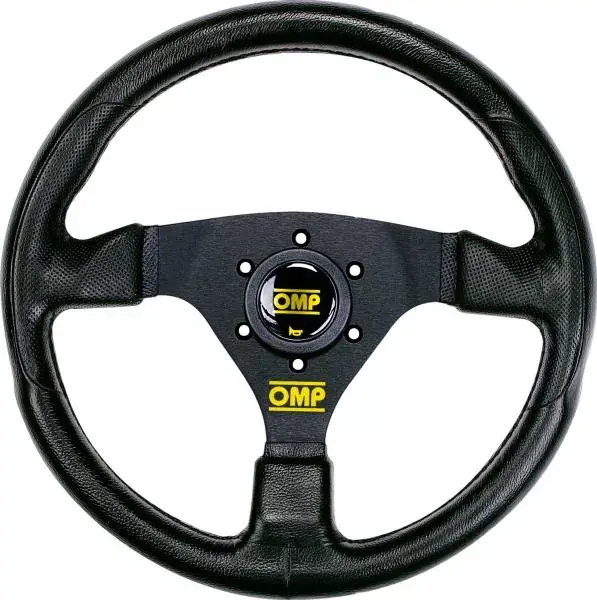 Volant OMP Racing GP 330mm - černý/černý - PU Oblíbený
