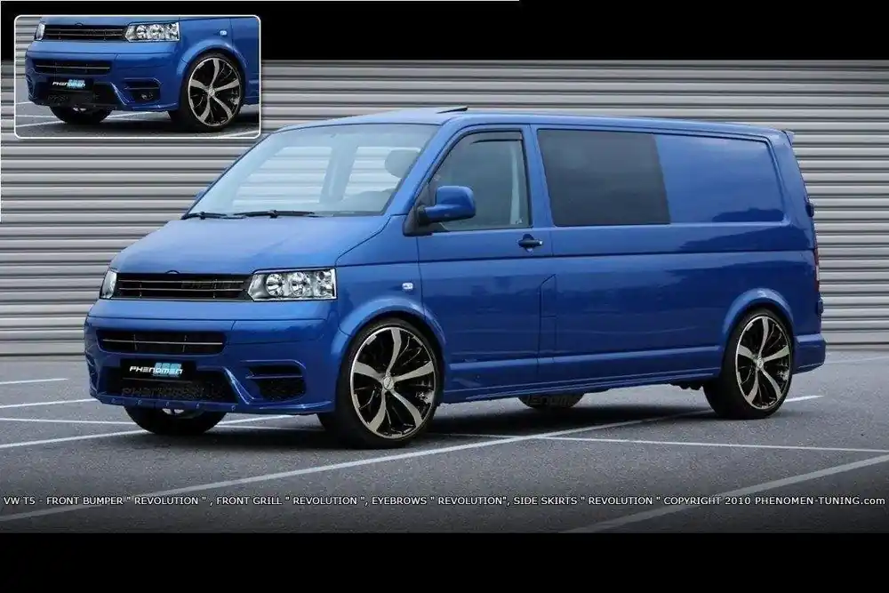 Přední nárazník VW T5 standard version 2003-2009 Nová Kolekce