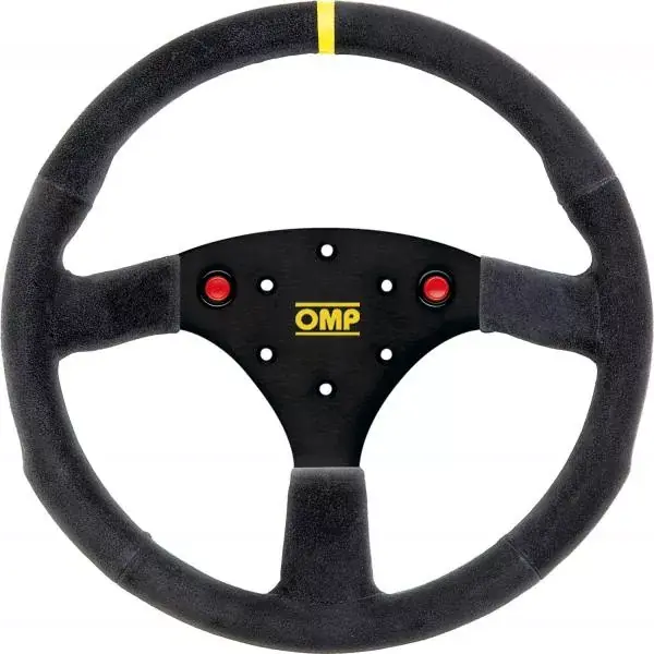 Akční Cena Volant OMP 320S 320mm - černý/černý - semiš