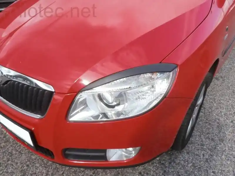 Výprodej Kryty světlometů (mračítka), černé,Škoda Fabia II. Combi 2008-2010