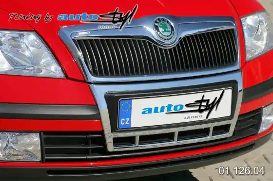 Poslední Šance Rámeček registrační značky přední, Škoda Octavia II