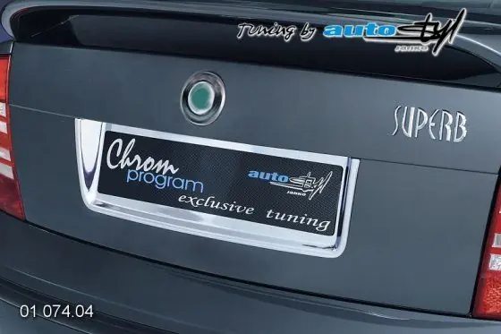 Rámeček RZ zadní (Škoda Superb) Časově Omezené