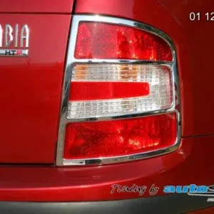 Oblíbený Rámeček zadních světel - combi, sedan - chrom r.v. od 9/2004 (Škoda Fabia)