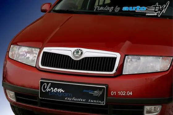 Omezená Nabídka Lišta masky - chrom (Škoda Fabia)