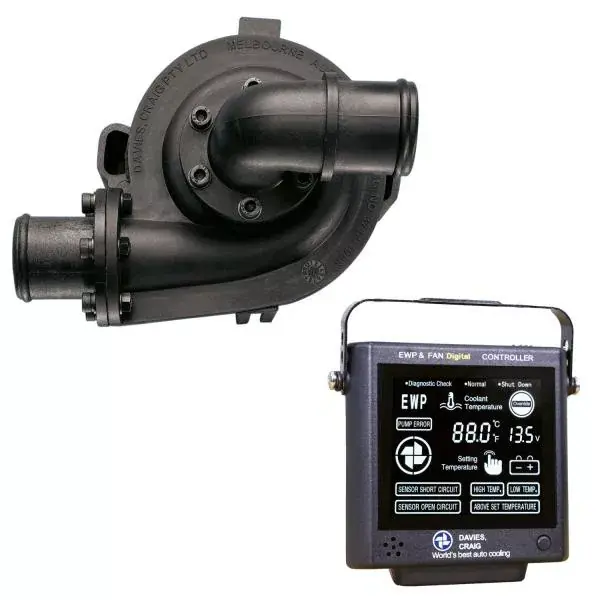 Bezpečná Platba Elektrická vodní pumpa / čerpadlo s kontrolním panelem Davies Craig 12V - 80l/m (7,5A)