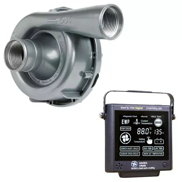 Elektrická vodní pumpa / čerpadlo s kontrolním panelem Davies Craig 12V - 150l/m (10A) Akční Cena
