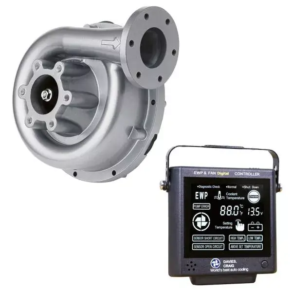 Must-Have Elektrická vodní pumpa / čerpadlo s kontrolním panelem Davies Craig 12V - 130l/m (10A)