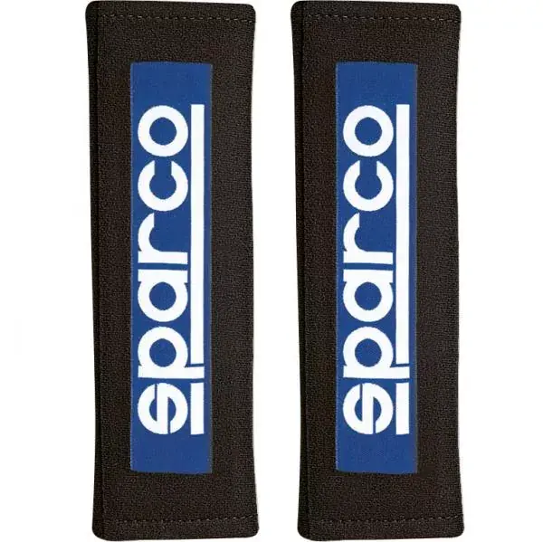 Návleky na bezpečnostní pásy Sparco černé - 76mm Nakupujte Hned