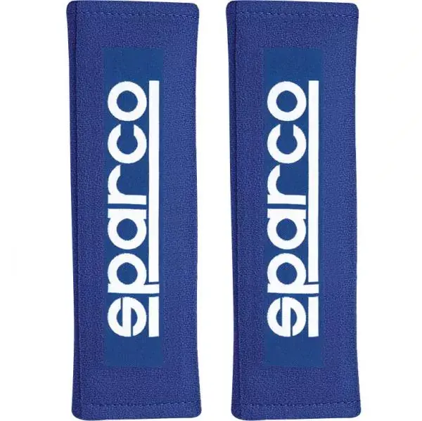 Návleky na bezpečnostní pásy Sparco modré - 76mm Bezpečná Platba