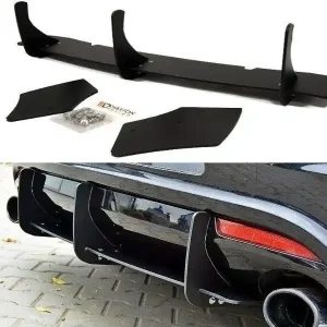 Středový spoiler pod zadní nárazník & Boční spoiler pod zadní nárazník VW SCIROCCO R Nová Kolekce