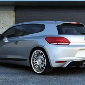Středový spoiler pod zadní nárazník VW SCIROCCO STANDARD (SCIROCCO R LOOK) Vysoce Kvalitní