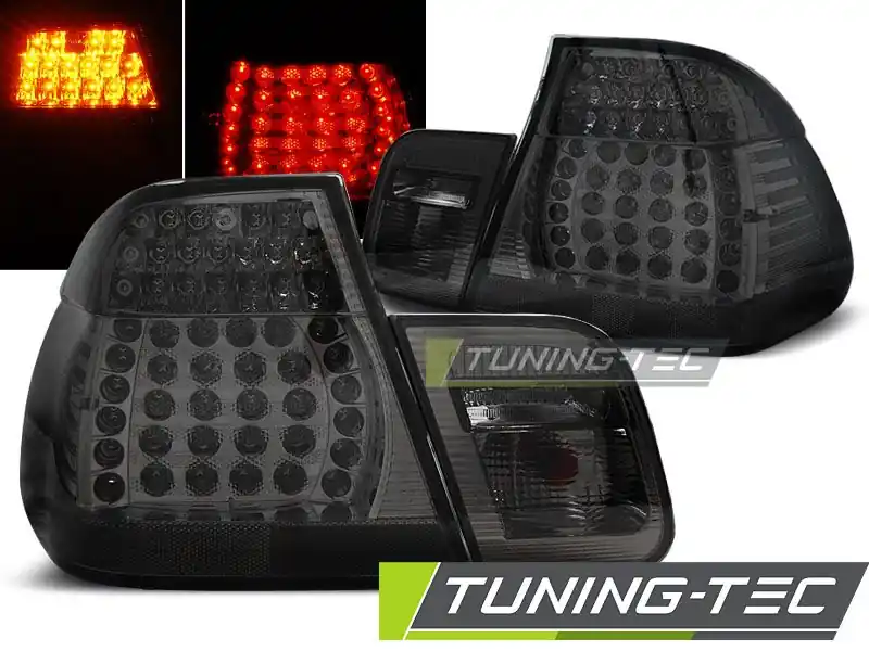 Dokud Zásoby Vydrží Zadní led světla BMW E46 05/98-08/01 kouřová