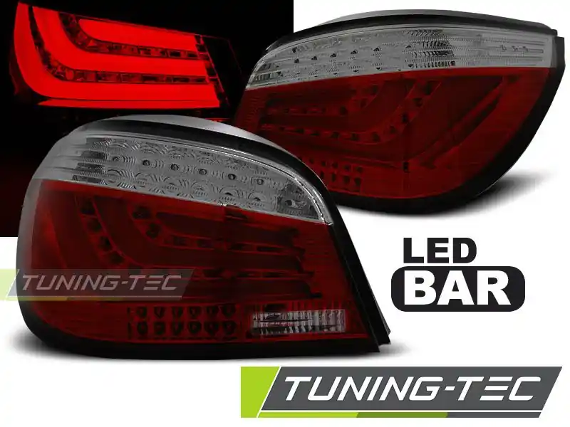 Cenový Hit Zadní led světla BMW E60 03/07-12/09 červená kouřová