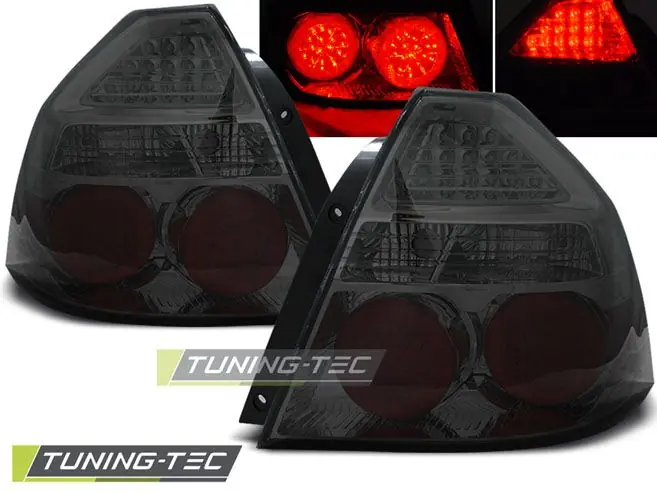 Zadní led světla Chevrolet Aveo T250 sedan 06-10 LED kouřová Cenová Bomba