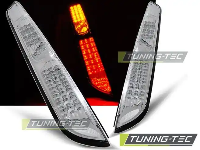 Zadní led světla Ford Focus MK2 09/04-08 HB chrom led Must-Have