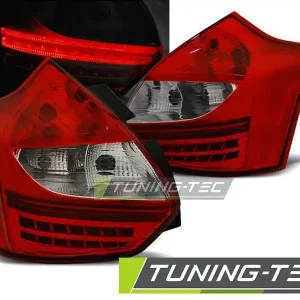 Zadní led světla Ford Focus 3 11-10/14 hatchback červená bílá led Poslední Šance